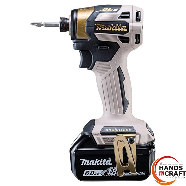 ☆【未当て嵌める品／20周年祝する色つや】 マキタ 18V インパクトドライバ TD173DGXPG プレミアムグレージュ 20th 純然たるフルセット makita 【中古】
