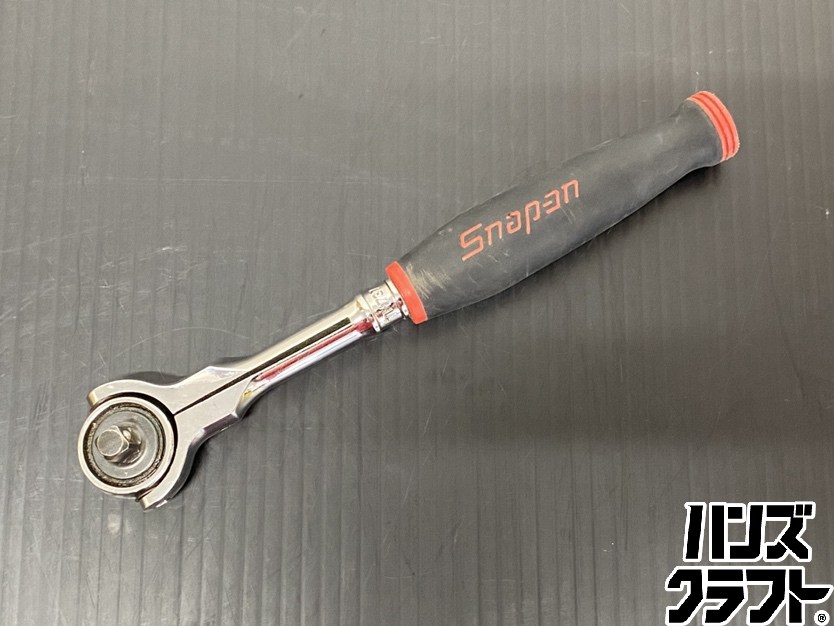 ●【貨物輸送無料】【中古品】Snap-on スナップオン TH737 スイベルラチェット 差込角:1/4 (6.35粍)