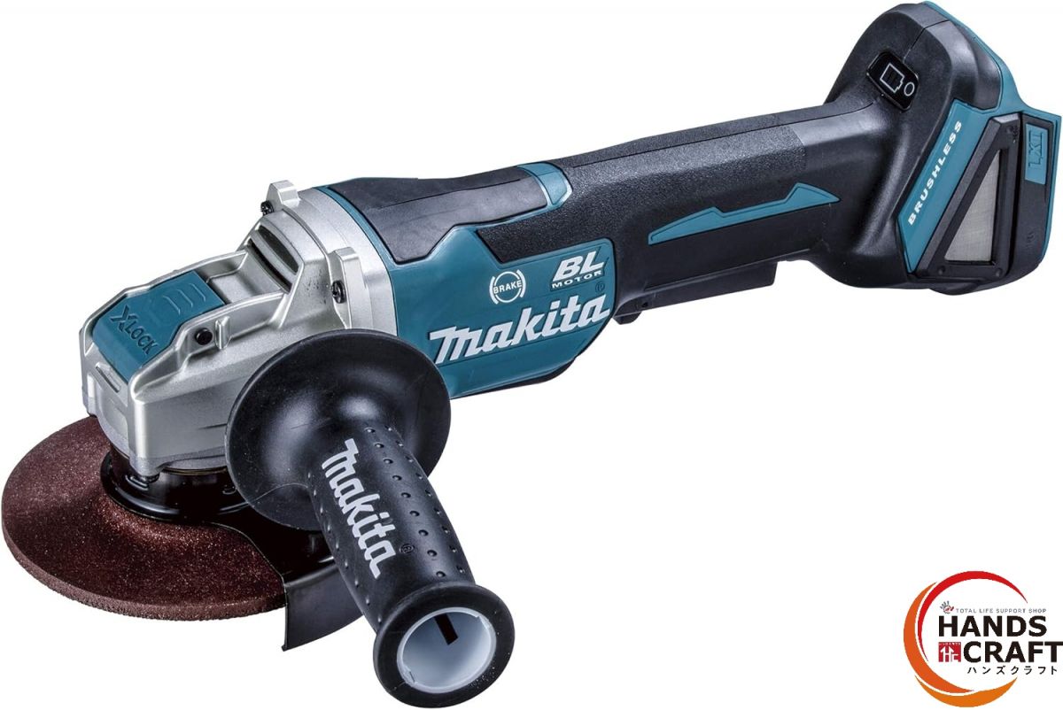 ◇【未使用】 マキタ 125mm充電式ディスクグラインダ 18V対応 本体のみ GA520DZ|ハンズクラフト 店
