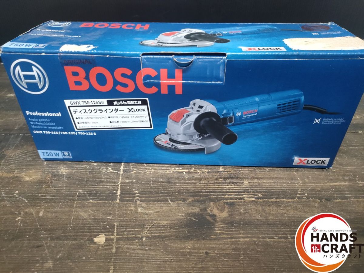 楽天市場】○【未使用品】BOSCHボッシュ ディスクグラインダー