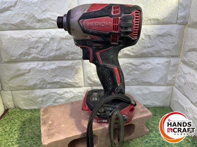 ▽【中古】日立 WH18DDL2 コードレスインパクトドライバ　DC18V 9,240円