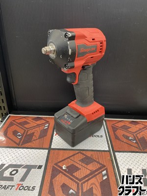 ■【中古】Snap-on スナップオン CT9038 差しひびき鍵  CTB8187 18V/5.0Ah ※ともし火不具合のある【ハンズクラフト宮崎新名爪店】