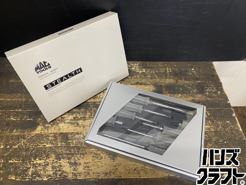 ●【貨物輸送無料】【蔵入り未当てはめる品】MACTOOLS マックツールズ RCPADFP8T １番ウッド書き割り 8Pc. 2025年制限事項 PENTA-GRIP STEALTH