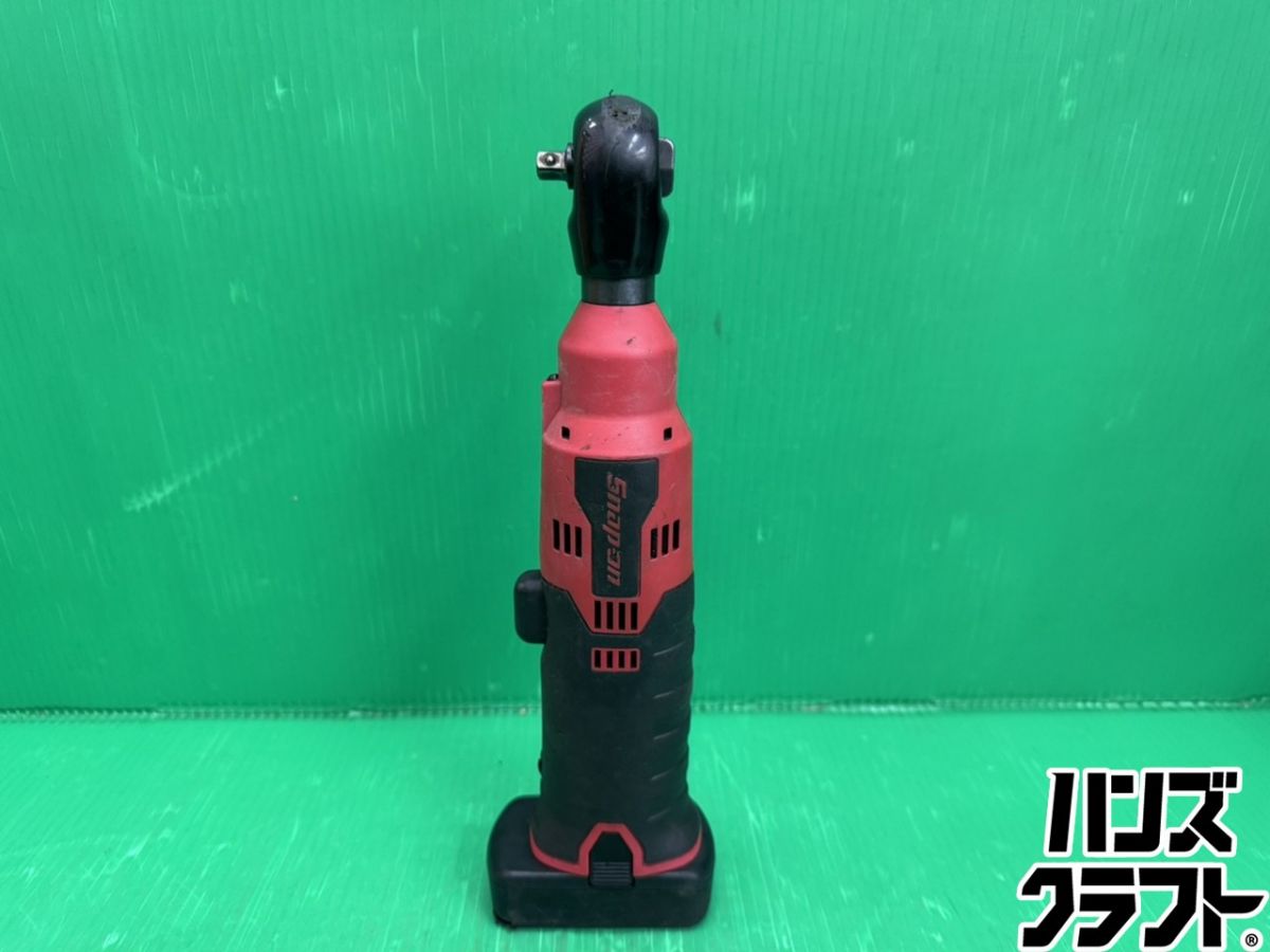 ☆スナップオン 1/4電動ラチェット CTRJ714A バッテリ1個付き添い人 14.4V