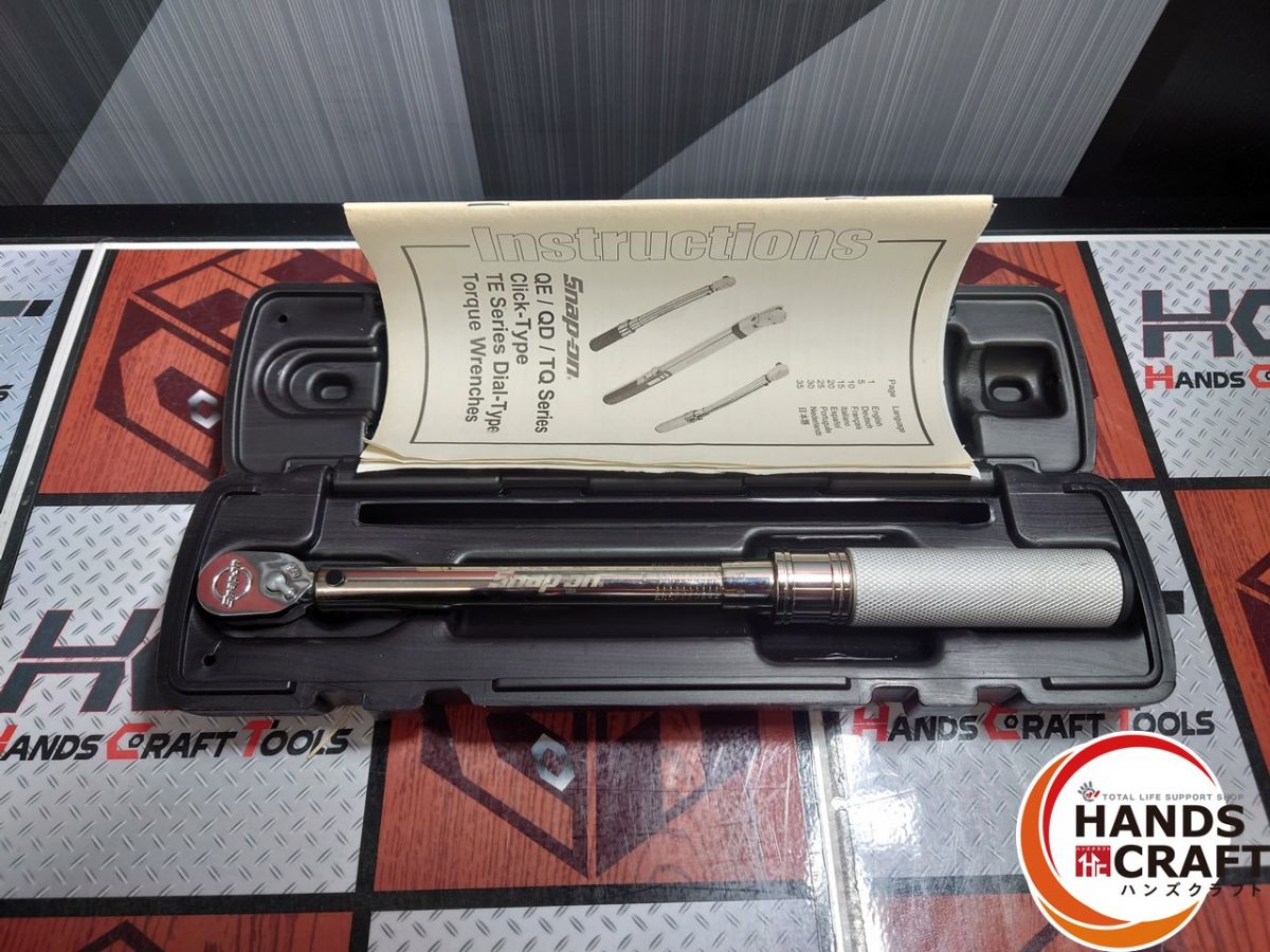 楽天市場】Snap-on (スナップオン) 1/4 差し込み トルクレンチ QD1RN25