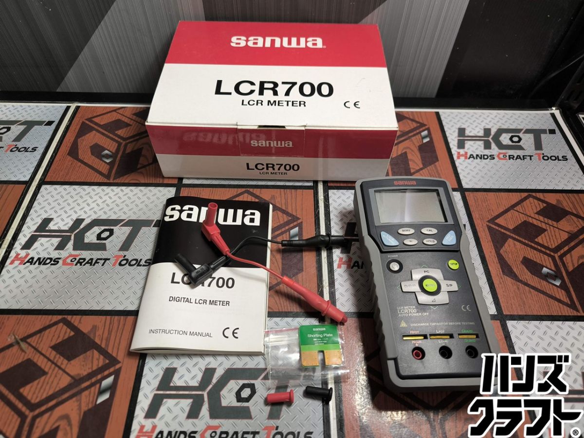 ▲【現況品】【通電突きとめるのみ】【中古】三和灯し火表示計器 サンワ sanwa LCR700 LCR米突【ハンズクラフト飯塚店】【中古】】