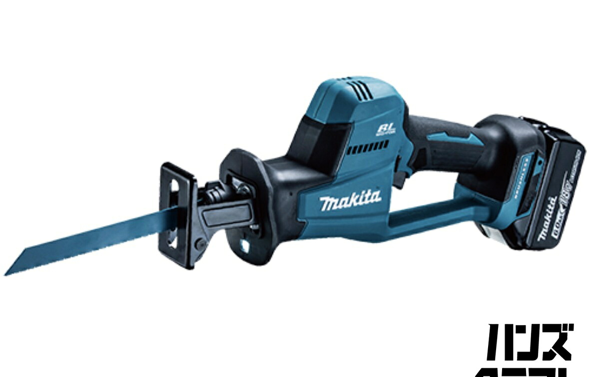 ▽【未当て嵌める】マキタ  JR189DRGX  申し受ける式レシプロソー  18V 6.0Ah バッテリ2個、申し受ける器付