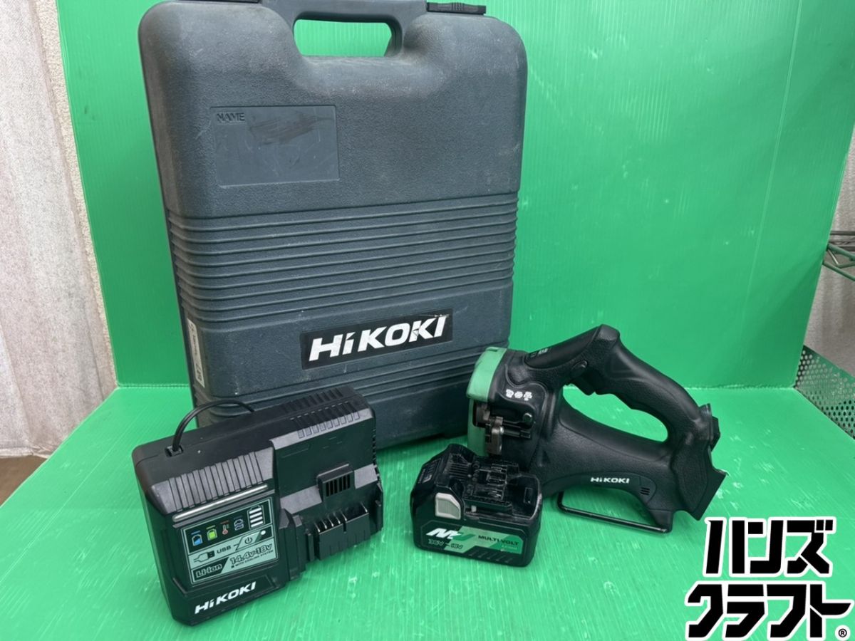 ☆【中古】ハイコーキ 18V W3/8コードレス全ネジカッタ CL18DSLLXPK バッテリ(BSL36A18)1個 申し受ける器付き添い人 HIKOKI【中古】