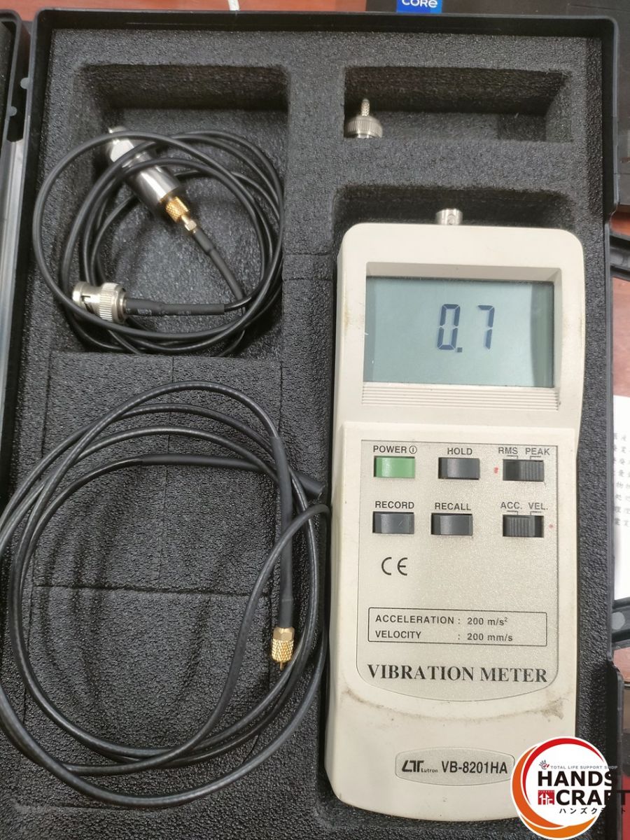 楽天市場】送料無料□昭和測器 デジタル表示式 振動計 デジバイブロ