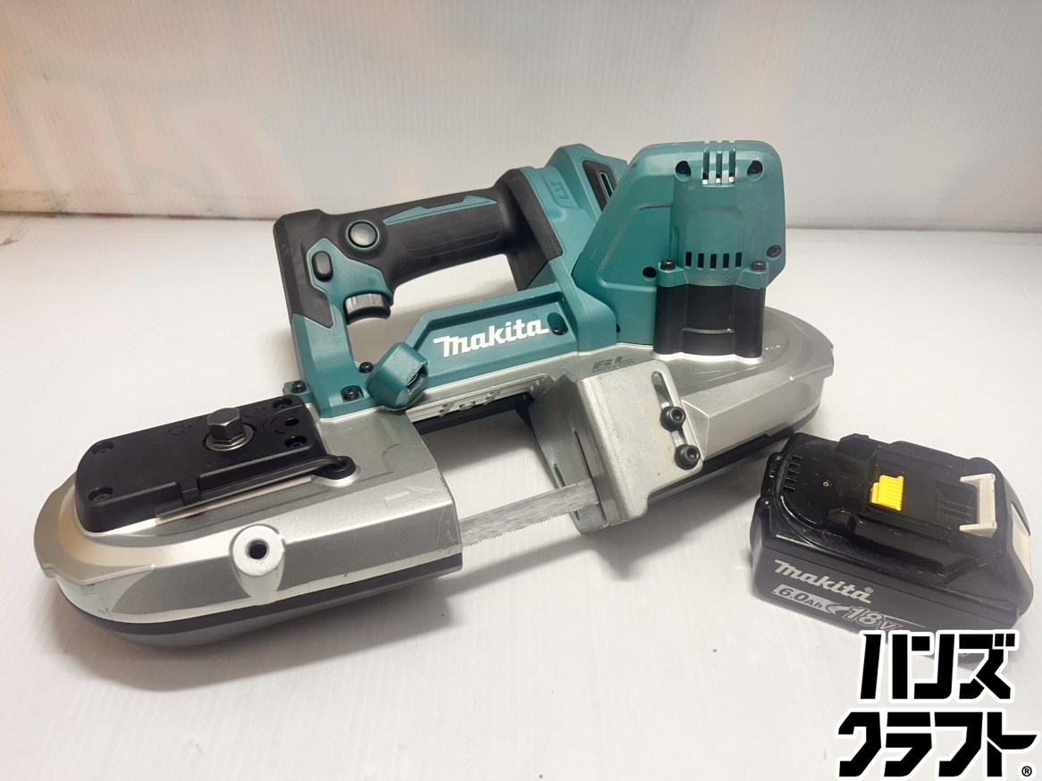 ★【中古】マキタ makita 18V 申し受ける式ポータブルバンドソー PB183D 申し受ける出現率46回 中古品