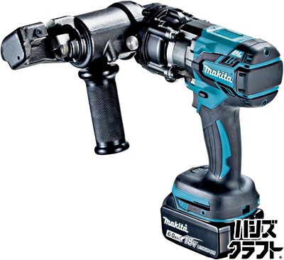 ▽【未当て嵌める】マキタ(Makita) 申し受ける式全ネジカッタ 油圧式 18V 6Ah バッテリ・申し受ける器・入れもの付 SC121DRG