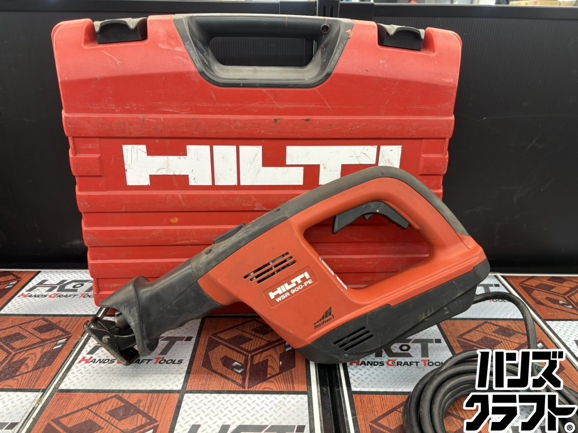 ■【中古】HILTI ヒルティ WSR900-PE レシプロソー 打つこと数 0~2700 /時間 打つこと長 32粍【ハンズクラフト宮崎新名爪店】