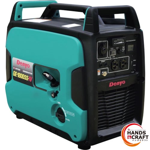 【中古】デンヨー DENYO インバーター発電機 ポータブル発電機　GE-1600SS-IV 楽天市場】S2194 送料無料！値下げ！【中古品】インバーター発電機