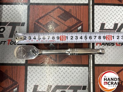 ■【中古】Snap-on スナップオン F80 ラチェットハンドル 差込角 3/8in 9.5粍 【ハンズクラフト宮崎新名爪店】