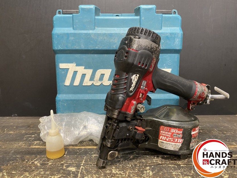 楽天市場】☆【中古】マキタ makita 高圧 50mm 釘打機 AN513H 本体のみ 