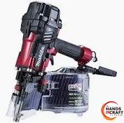 ☆【未当て嵌める】マキタ 90粍 高圧大気圏釘打機 AN936H 赤【新古品】【中古品】