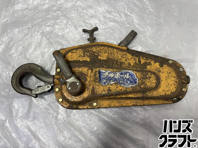 ▽【ジャンク】カツヤマキカイ TIRFOR チルホール 百貨店T-7？ 動くこと未突きとめる 現況品