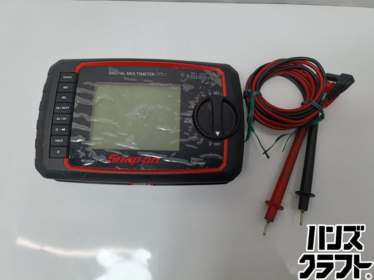 ◆【中古品】スナップオン snap-on EEDM504FJ マルチ米突 ※通電突きとめるのみ