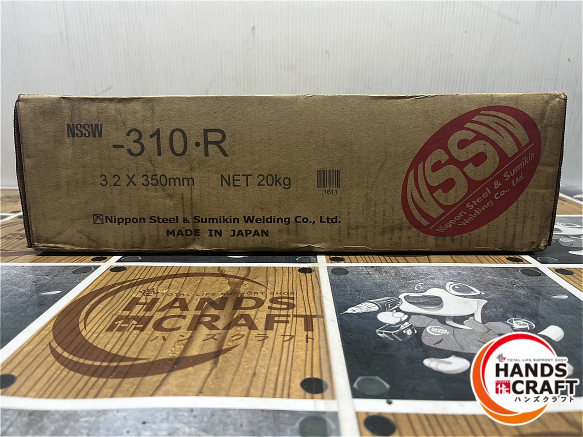 【未当て嵌める】20kg NSSW 覆いかぶせる円弧溶接棒 310-R 3.2x350粍 箱苦痛なこと有 【中古】