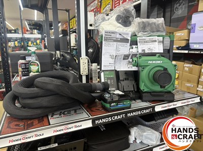 ■【未当て嵌める】HiKOKI ハイコーキ R3640DA(XPSZ) コードレス小型集じん機 蓄電池(BSL36A18BX)×1【ハンズクラフト宮崎新名爪店】