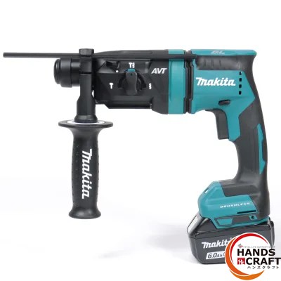 ■【未当て嵌める】makita マキタ HR182DRGXV ハンマドリル 蓄電池(BL1860B)×2集じん取り合わせ(DX05)申し受ける器付【ハンズクラフト宮崎新名爪店】