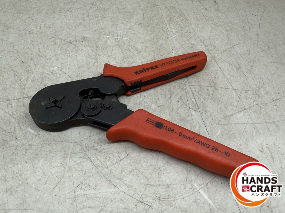 ♪【現況品】KNiPEX 自動小銃合わせる圧着プライヤー クニペックス【広島安佐北店】【中古】