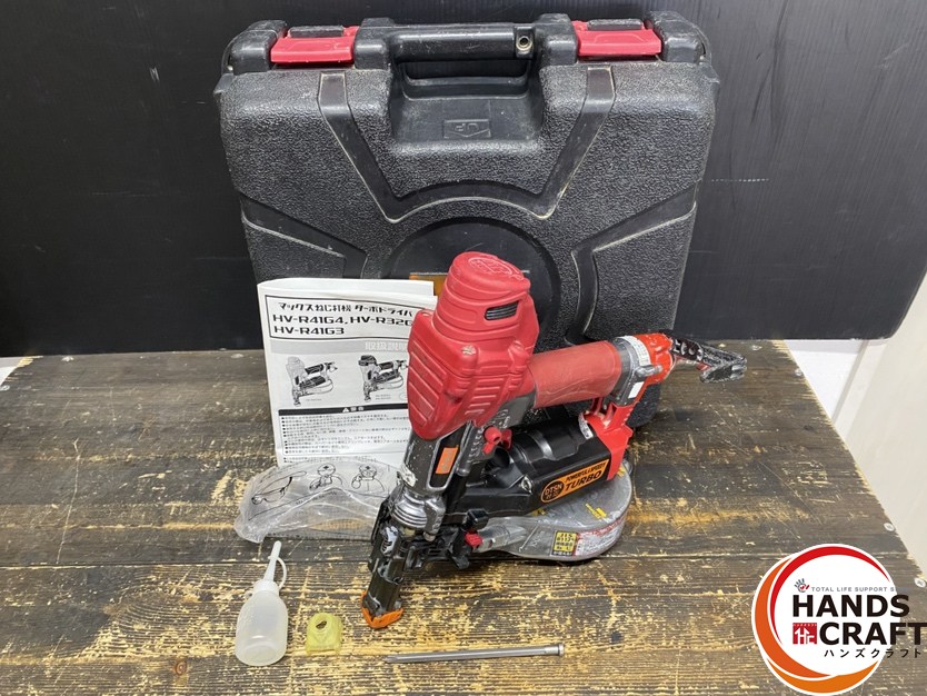 楽天市場】【中古】 マックス(MAX) ねじ打機 ターボドライバ HV-R41G5