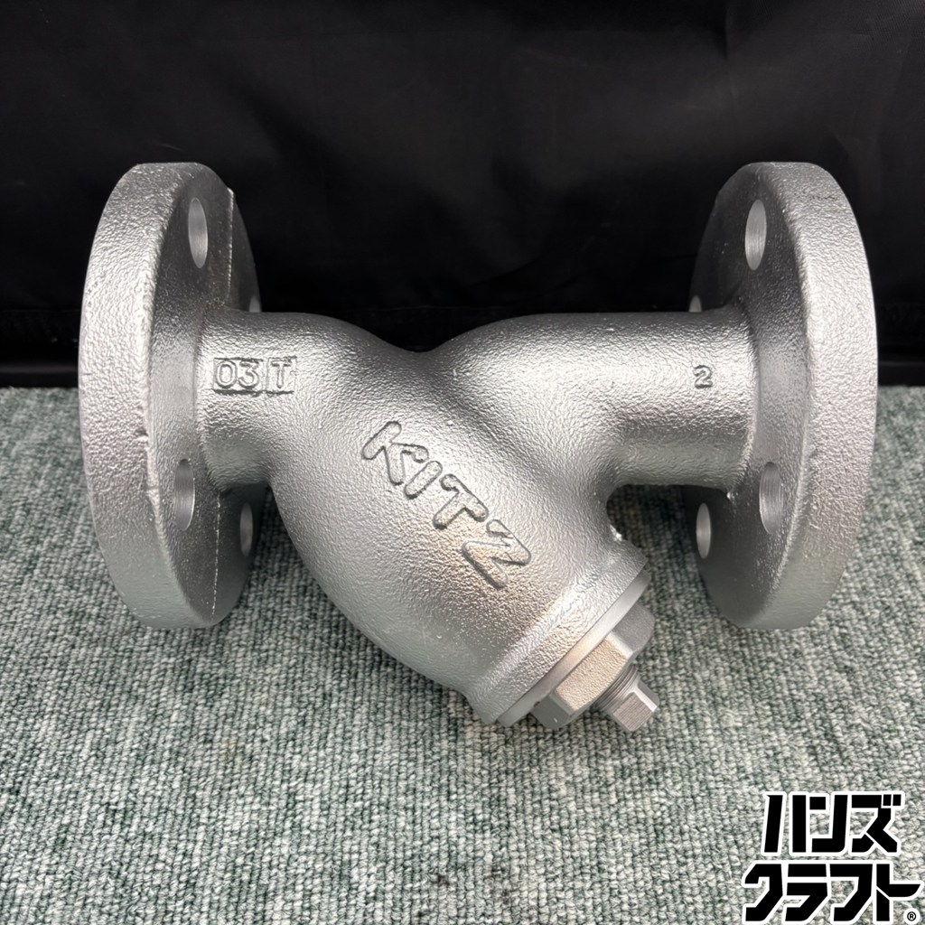◎【未使用品】 KITZ キッツ 10KF付Y形ストレーナ 10FDYBF40 10K-40 ストレーナ バルブ フランジ全面座 【未使用／中古】｜ハンズクラフト 店