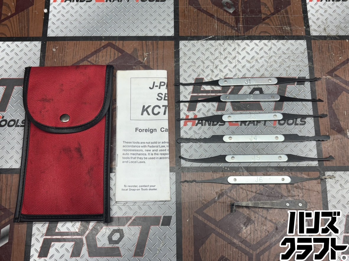 〇【貨物輸送無料】【中古】スナップオン Snap-on KCT320 J爪書き割り【ハンズクラフト佐賀】