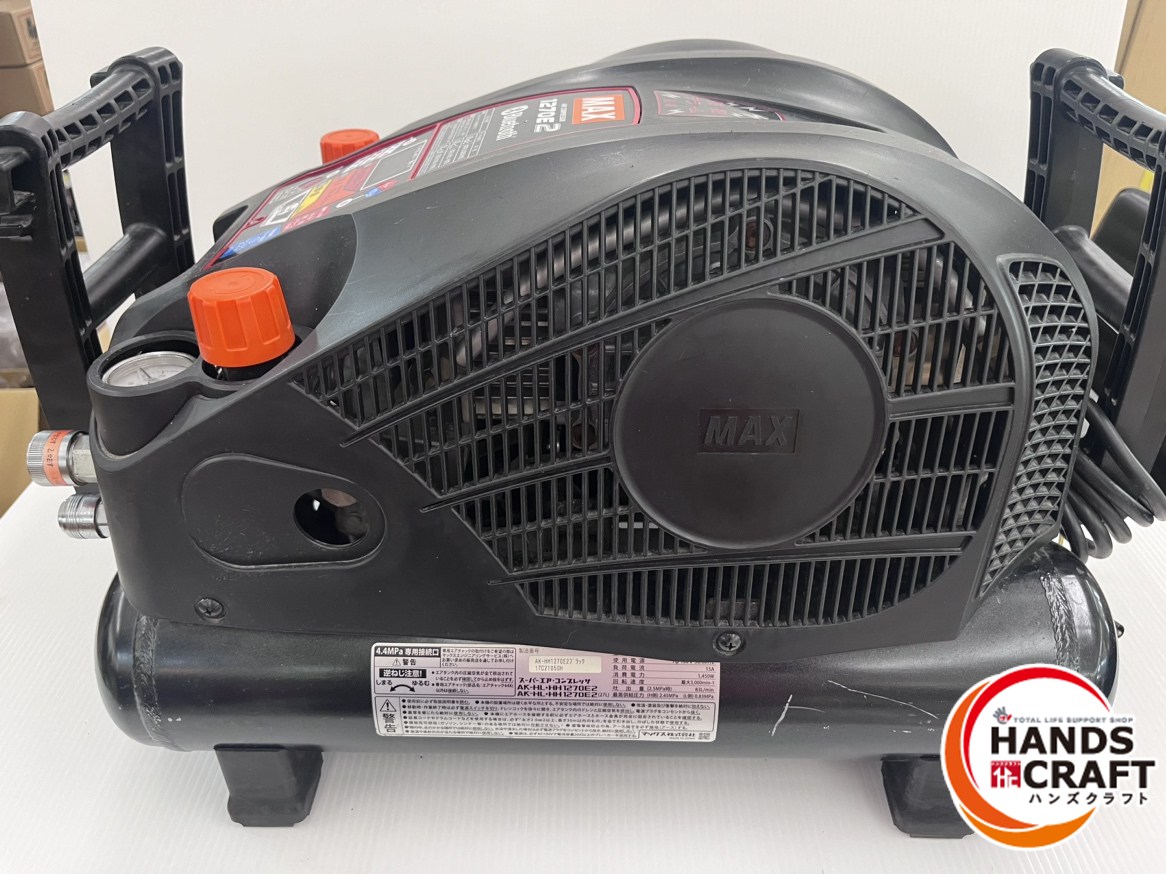 【引取限定】【中古】MAX AK-HH1270E コンプレッサー 【ハンズクラフト宮崎新名爪店】 引取限定】【中古】MAX AK-HH1270E コンプレッサー 【ハンズクラフト