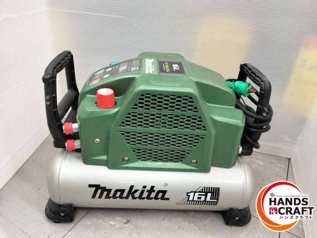 ◆【中古品】マキタ　makita　AC462XG コンプレッサ 限定色 タンク容量16L