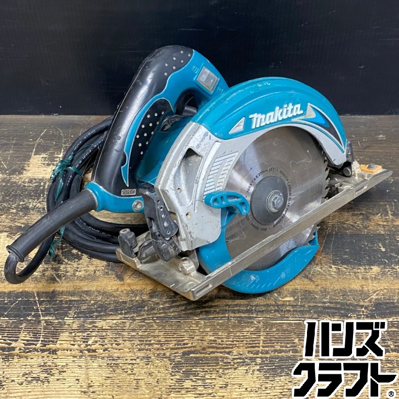 ●【貨物輸送無料】【中古品】makita マキタ 5637BA マルノコ 丸のこ 丸ノコ 165粍 単相100V ※本体のみ