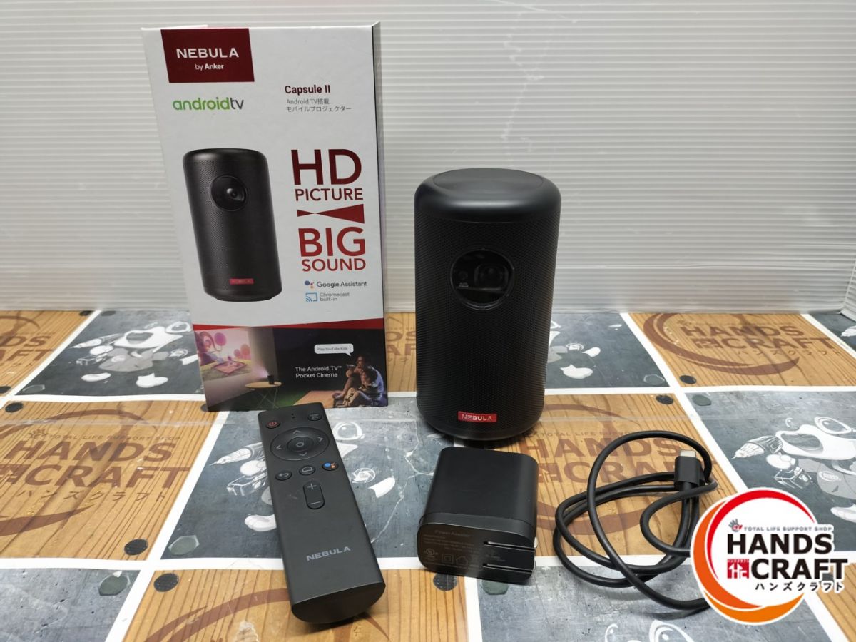 ◆【中古品】NEBULA　ネビュラ Capsule II モバイルプロジェクター 28,908円