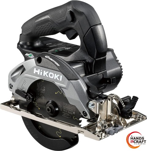 ▼【未当て嵌める品】ハイコーキ C3605DA(SK)2XPBSZ 125粍コードレスマルノコ ストロングブラック 申し受ける器 36Ｖバッテリ×2 容れもの付き添い人【中古】