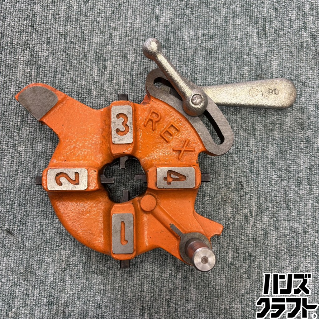 ◎【中古】 REX 手動切上ダイヘッド  7/8～5/16 レッキス 【中古】