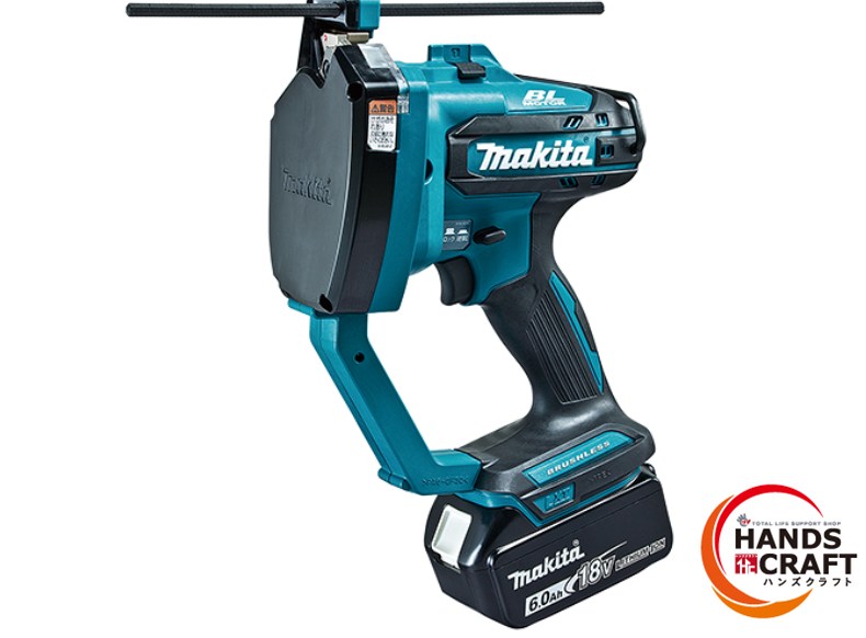 ★【未当て嵌める】makita マキタ 申し受ける式全ネジカッタ SC102DRGX 18V6.0Ah×蓄電池2個 申し受ける器 入れもの付 18V-14.4V当て嵌める能力のある 完全無欠品【新古品】【中古】