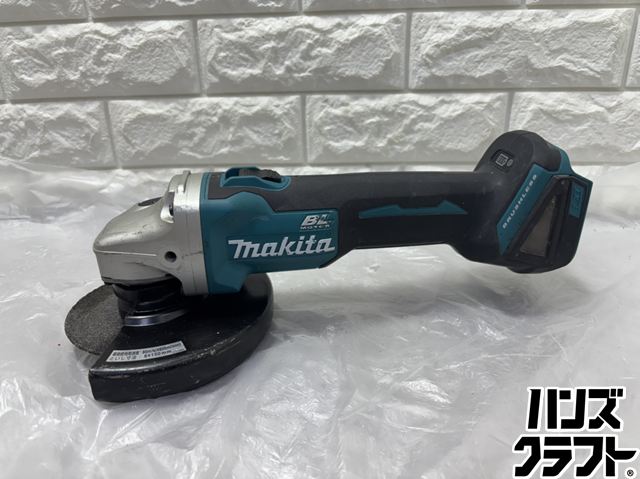 ▽【中古】 マキタ 125粍 申し受ける式ディスクグラインダ GA504DN 本体のみ makita TS