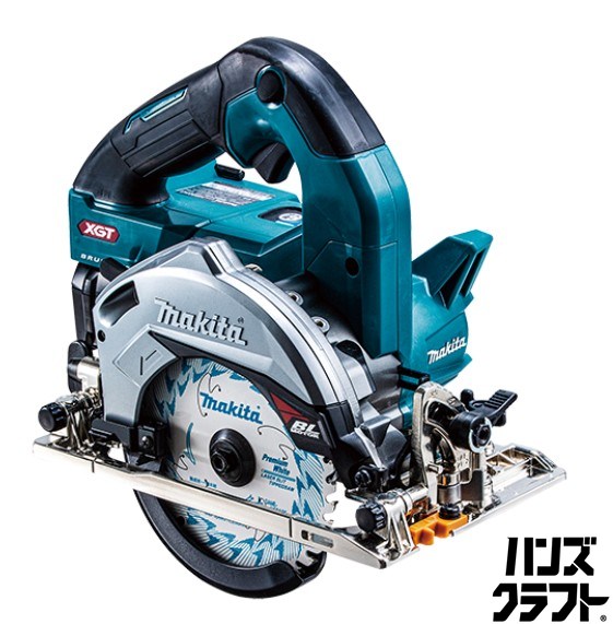 ☆【未当て嵌める 】マキタ  makita 125粍 40V 申し受ける式マルノコ HS005GRDX フルセットBL4025 2個・申し受ける器 【新古品】【中古】