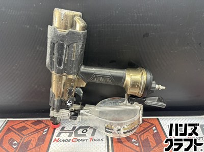 ■【中古】HiKOKI ハイコーキ WF4HS 高圧螺子釘打ち機 本体+容れもの【ハンズクラフト宮崎新名爪店】