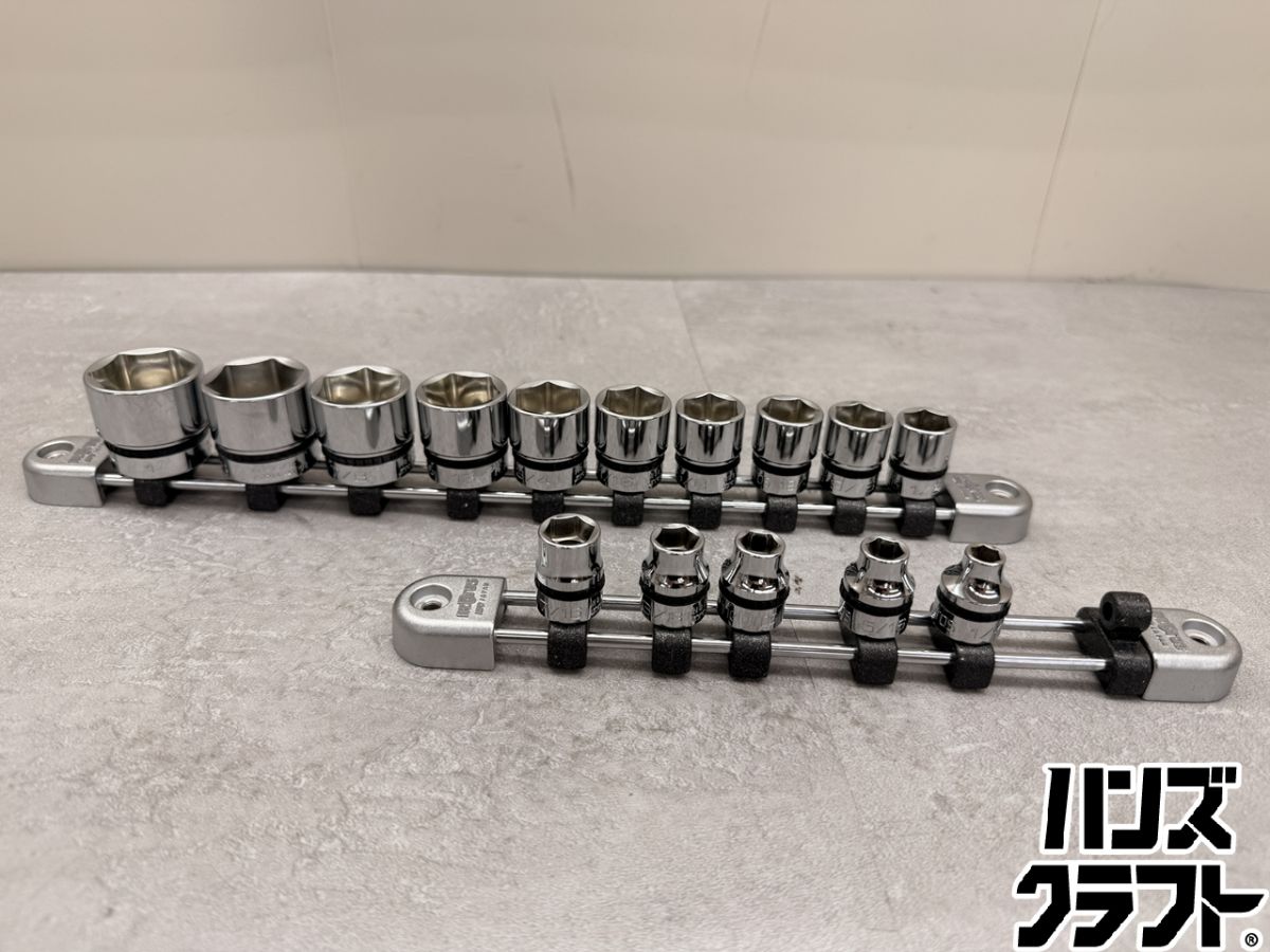 ♪ nepros ソケット15個書き割り NB3-1.15/16.7/8.13/16.3/4.11/16.5/8.19/38.9/16.1/2.7/16.3/8.11/32.5/16.1/4 ネプロス【広島安佐北店】【中古】