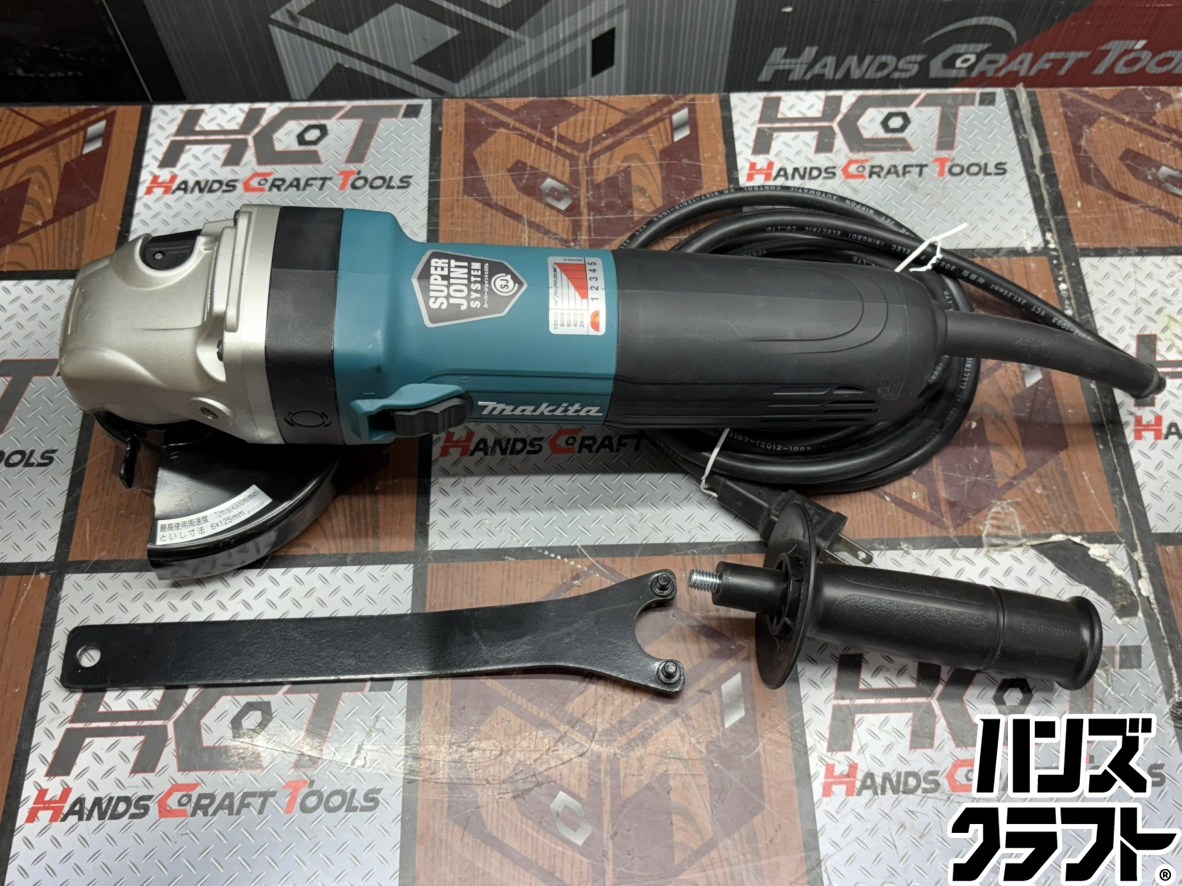 〇【貨物輸送無料】【中古】マキタ Makita GA5041C 125粍陰電子ディスクグラインダ【ハンズクラフト佐賀】
