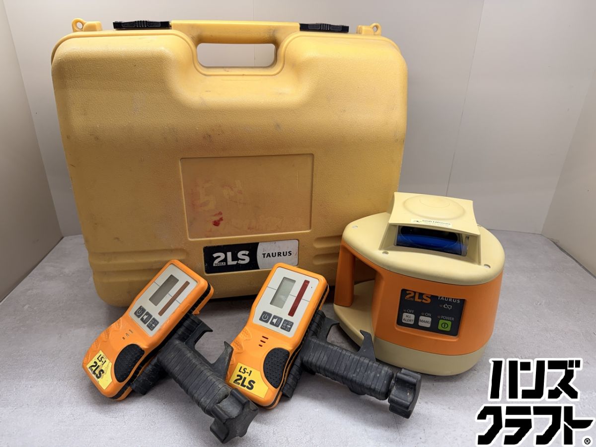♪ TAURUS 回転させるレーザ RL-H3D 受光器×2 9V独居室 【広島安佐北店】【中古】