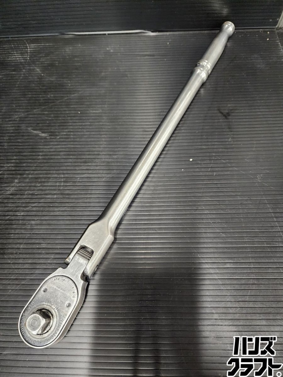 ♭【中古品】Snap-on スナップオン 物の具 御手手物の具 フレックスラチェットハンドル SX80B【熊本けやき通り路店】【中古】