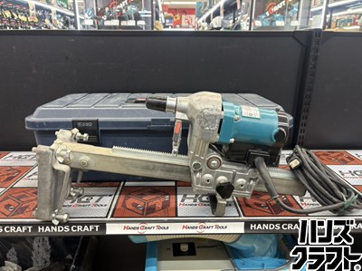 ■【中古】makita マキタ DM120 中核グループせん孔機 100V 最大限度開孔径 120粍 毎分900回転させる 【ハンズクラフト宮崎新名爪店】