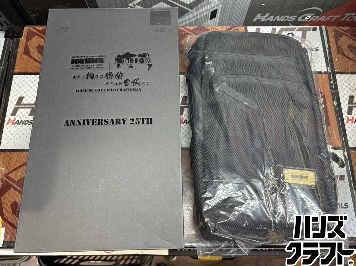 〇【貨物輸送無料】【未当てはめる】ニックス KNICKS 25周年制限事項ショルダーバッグ【ハンズクラフト佐賀】【中古】
