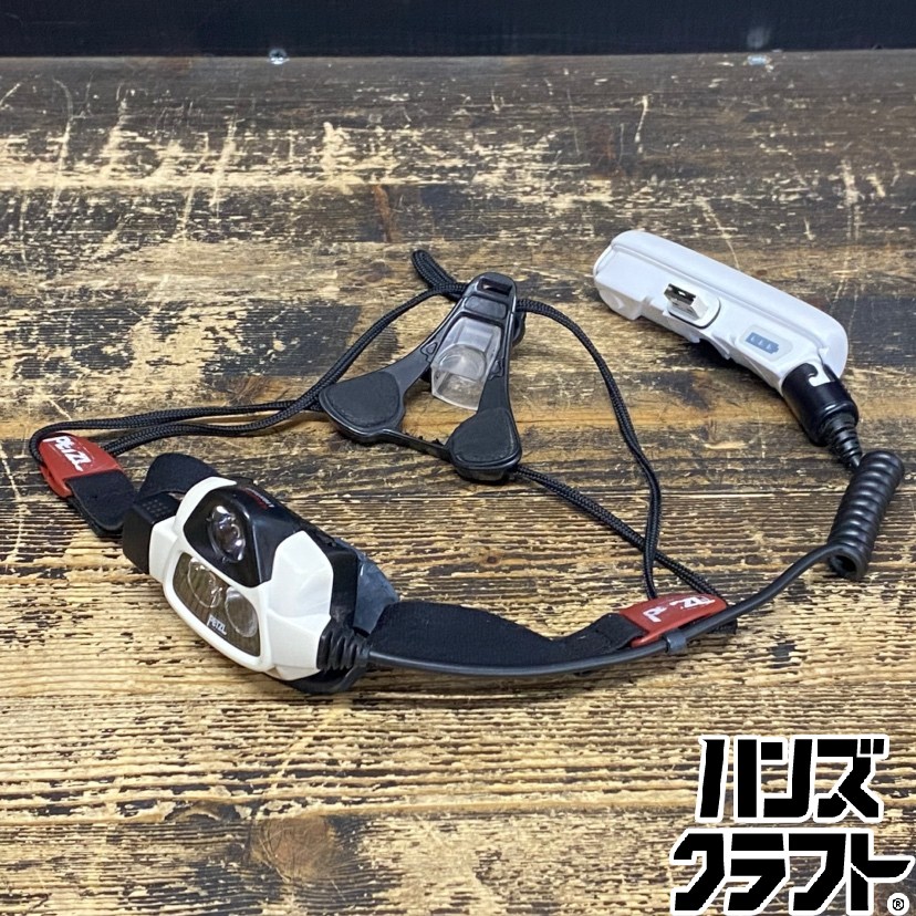 ●【貨物輸送無料】【中古品】PETZL ペツル NAO 前照燈 上端照明ランプ (1)
