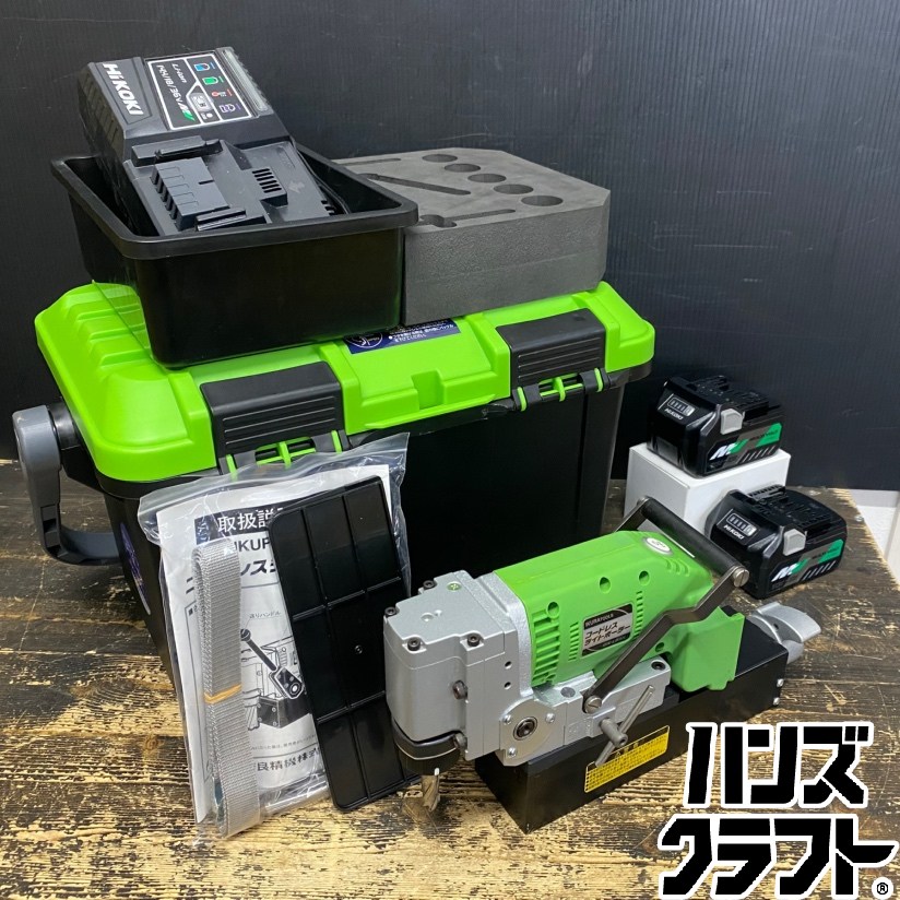 ●【貨物輸送無料】【中古美品】IKURA TOOLS イクラ精機 ISK-LB30Li コードレスライトボーラー 乾電池×2・申し受ける器・容れもの付 ※実当て嵌める1回