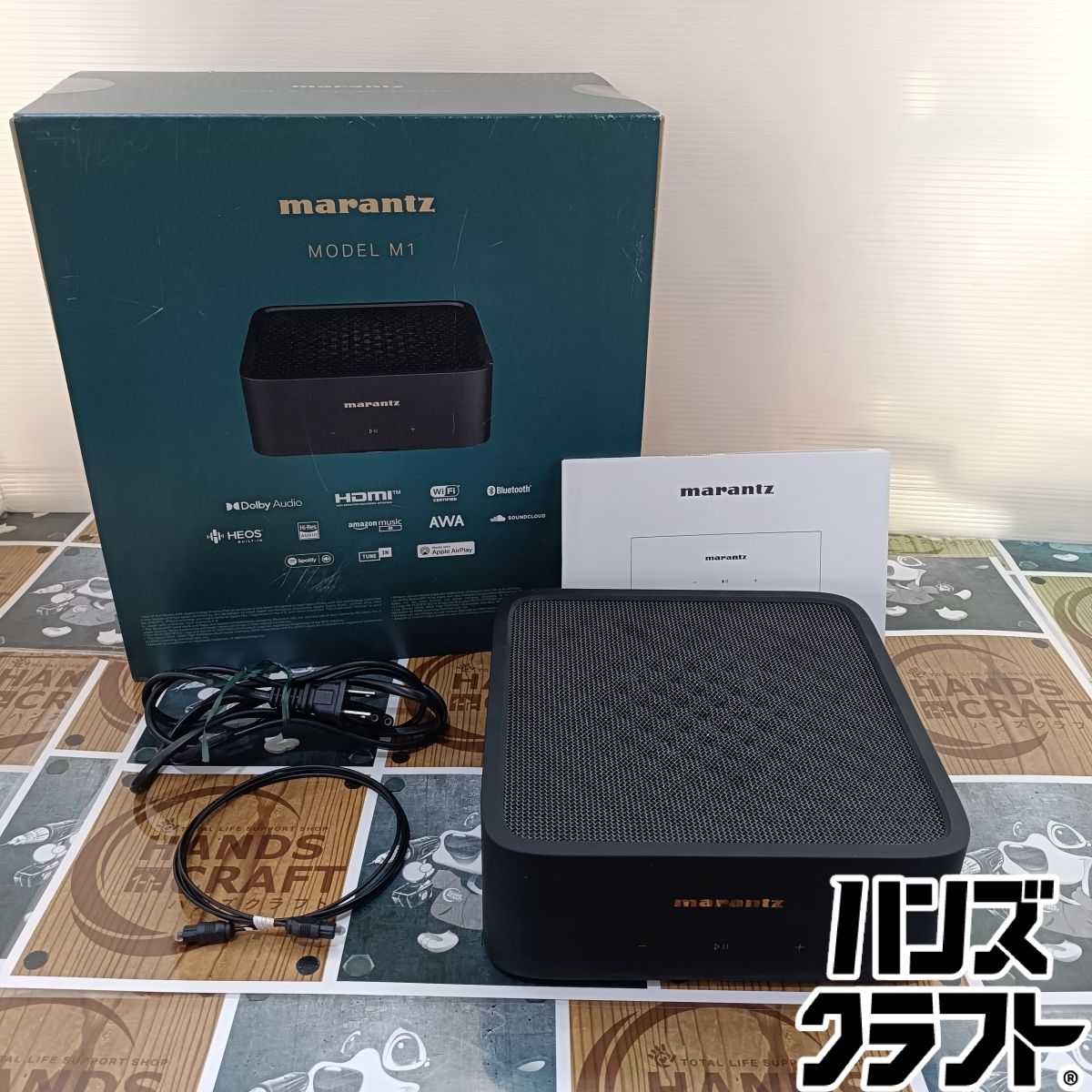 ◆【中古品】marantz MODEL M1 無線電話 ストリーミングアンプ マランツ アンプリファイアー 2024年製