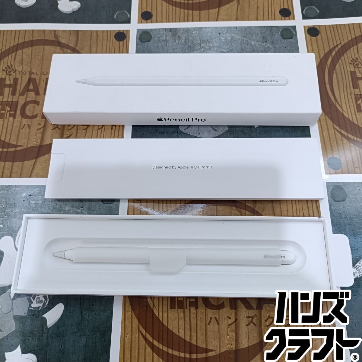 ◆【中古品】Apple  Pro MX2D3ZA/A Apple Pencil Pro アップル 鉛筆 労働者階級 A2538 【美品】