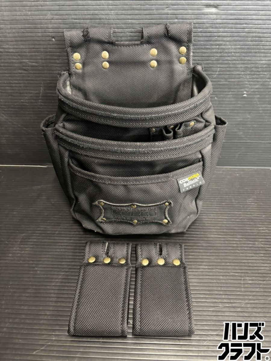♭【中古品】KNICKS ニックス BA301DDX コーデュラバリスティック出どころ チェーン店手合い三段腰袋【熊本けやき通い路店】